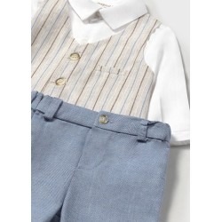 (30333) CONJUNTO PANTALON CORTO CHALECO