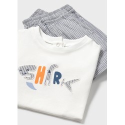 (30353) CONJUNTO BERMUDA RAYAS