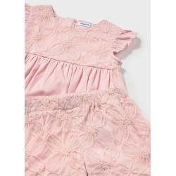 (30358) CONJUNTO BERMUDA TUL BORDADO