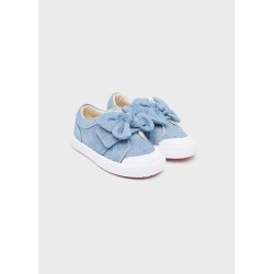 (28132) ZAPATILLA LONA METALIZADA