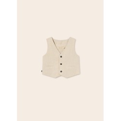 (27908) CHALECO LINO VESTIR