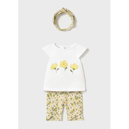 (30432) CONJUNTO LEGGINGS CAPRI Y DIADEMA