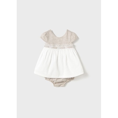 (30512) VESTIDO COMBINADO CEREMONIA