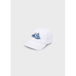 (28118) GORRO VISERA BORDADO NAUTICO