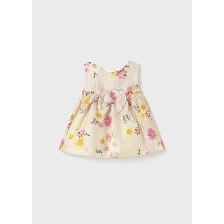 (30445) VESTIDO ESTAMPADA CEREMONIA