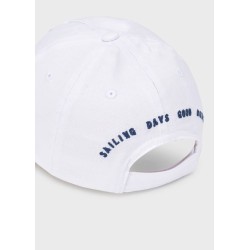 (28118) GORRO VISERA BORDADO NAUTICO