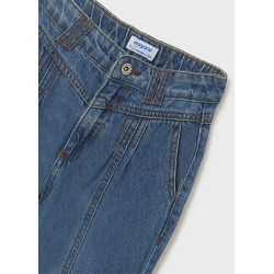 (28330) PANTALON CROPPED DENIM SLOUCHY